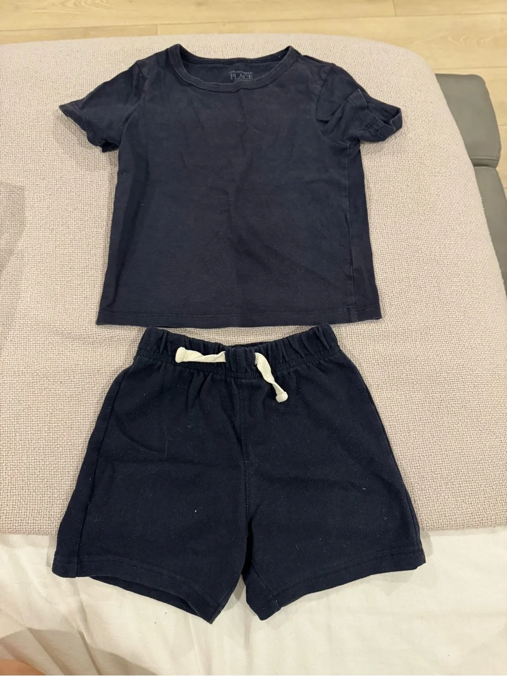 The Children's Place Blue Short Sleeve Crew Tee